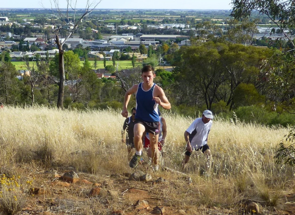 Do you think he said "G'day" to his grandfather as he swept by?