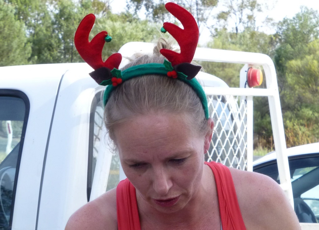 Hardlopen in de warmte is niet voor onze kleine Nederlandse meisje