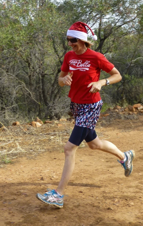 How fast do you have to run to get away from this heat?