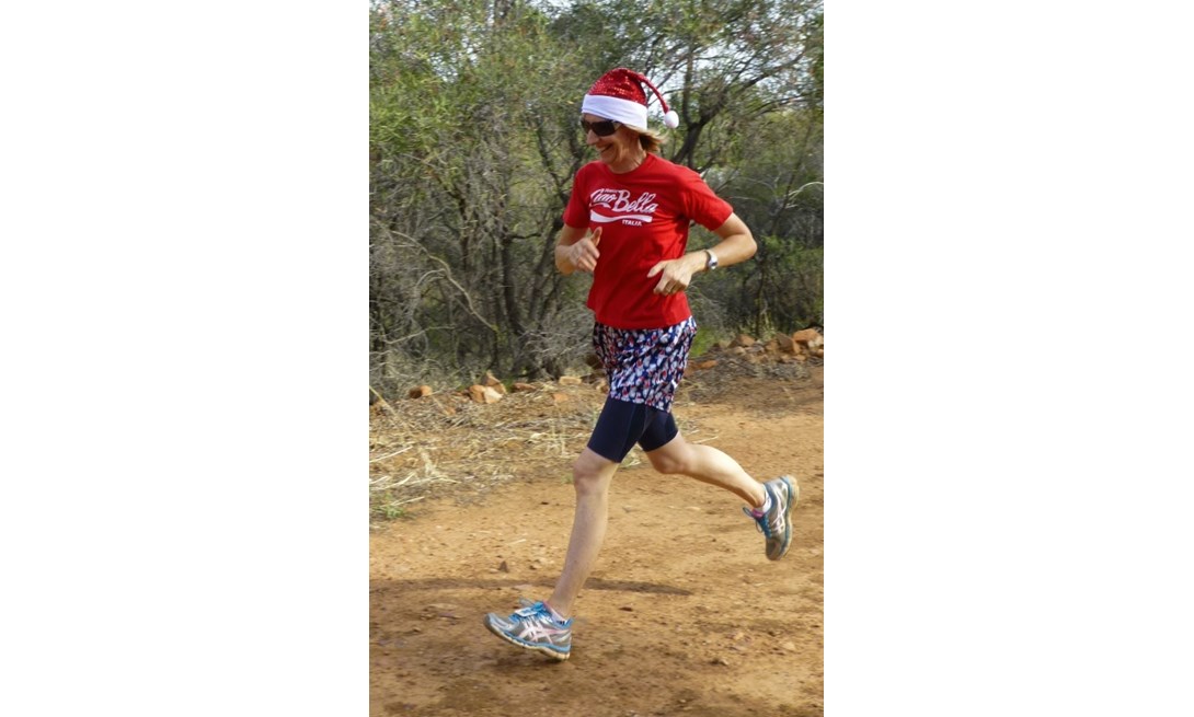 How fast do you have to run to get away from this heat?