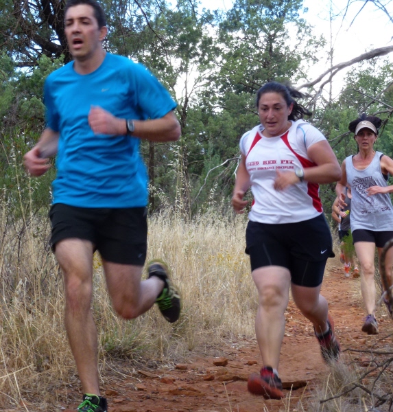 She wasn't going to let me pass without a fight