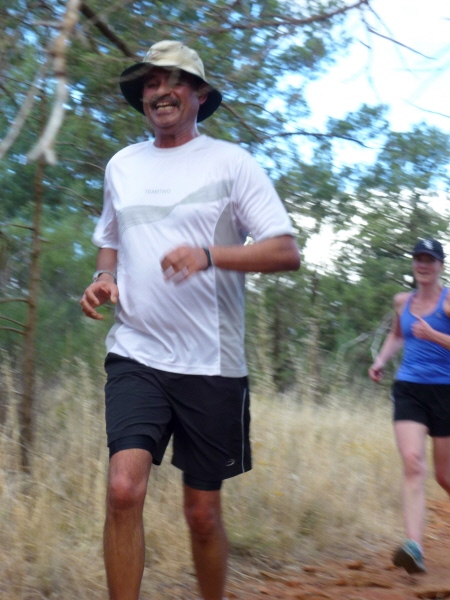 Look at me - I can still smile for the camera